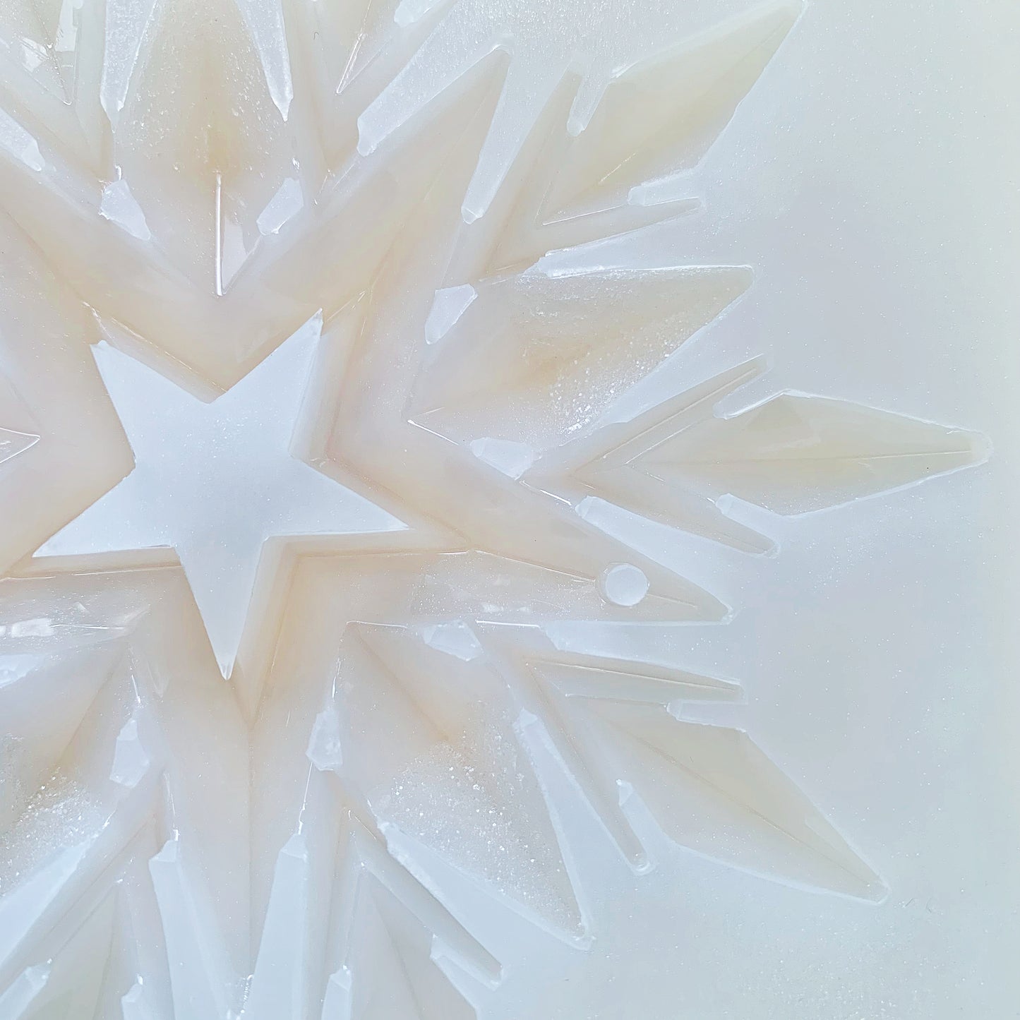 Large Handmade Snowflake Mold