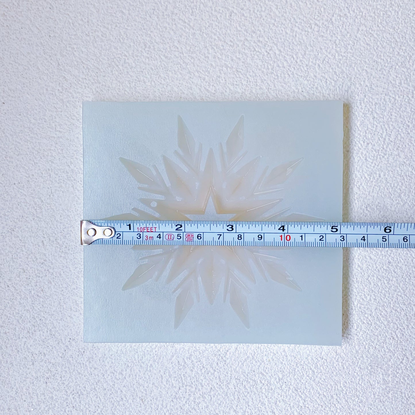 Large Handmade Snowflake Mold