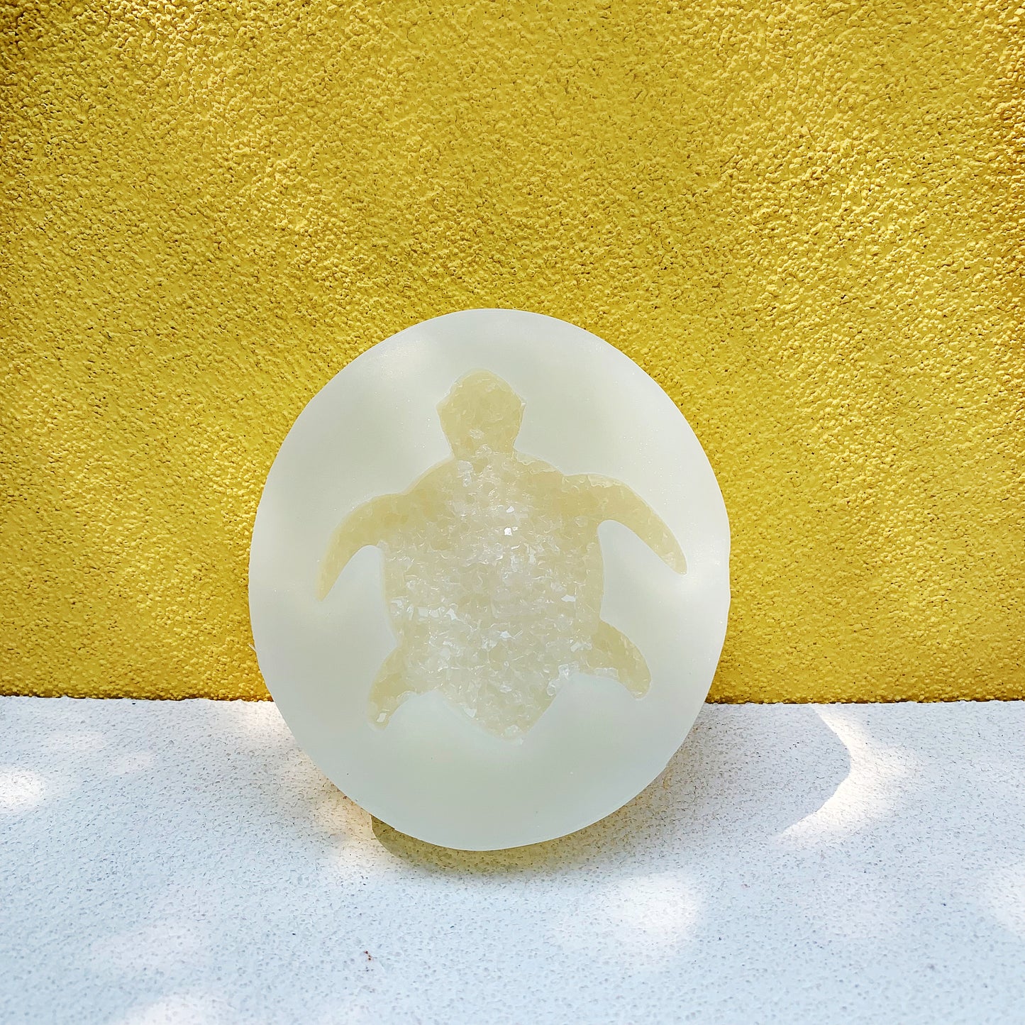 Handmade Turtle Crystal Cluster Resin Mold