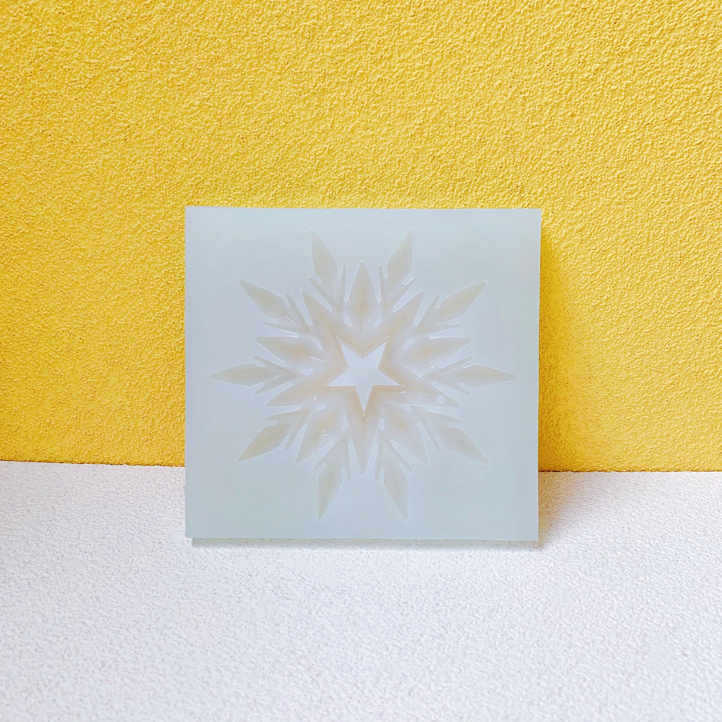 Large Handmade Snowflake Mold