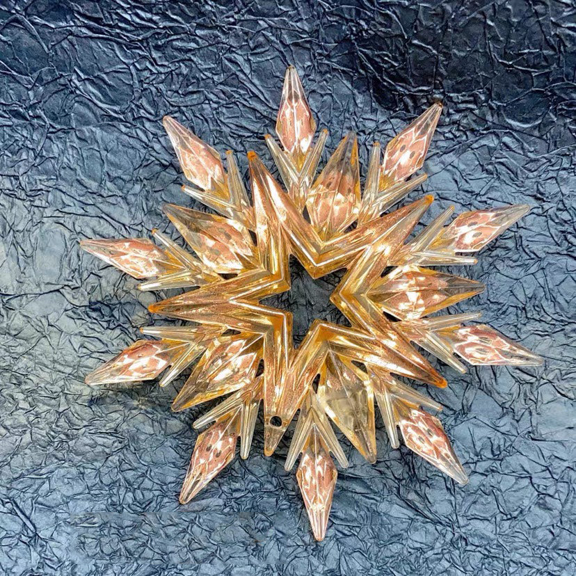 Large Handmade Snowflake Ornaments Resin Mold