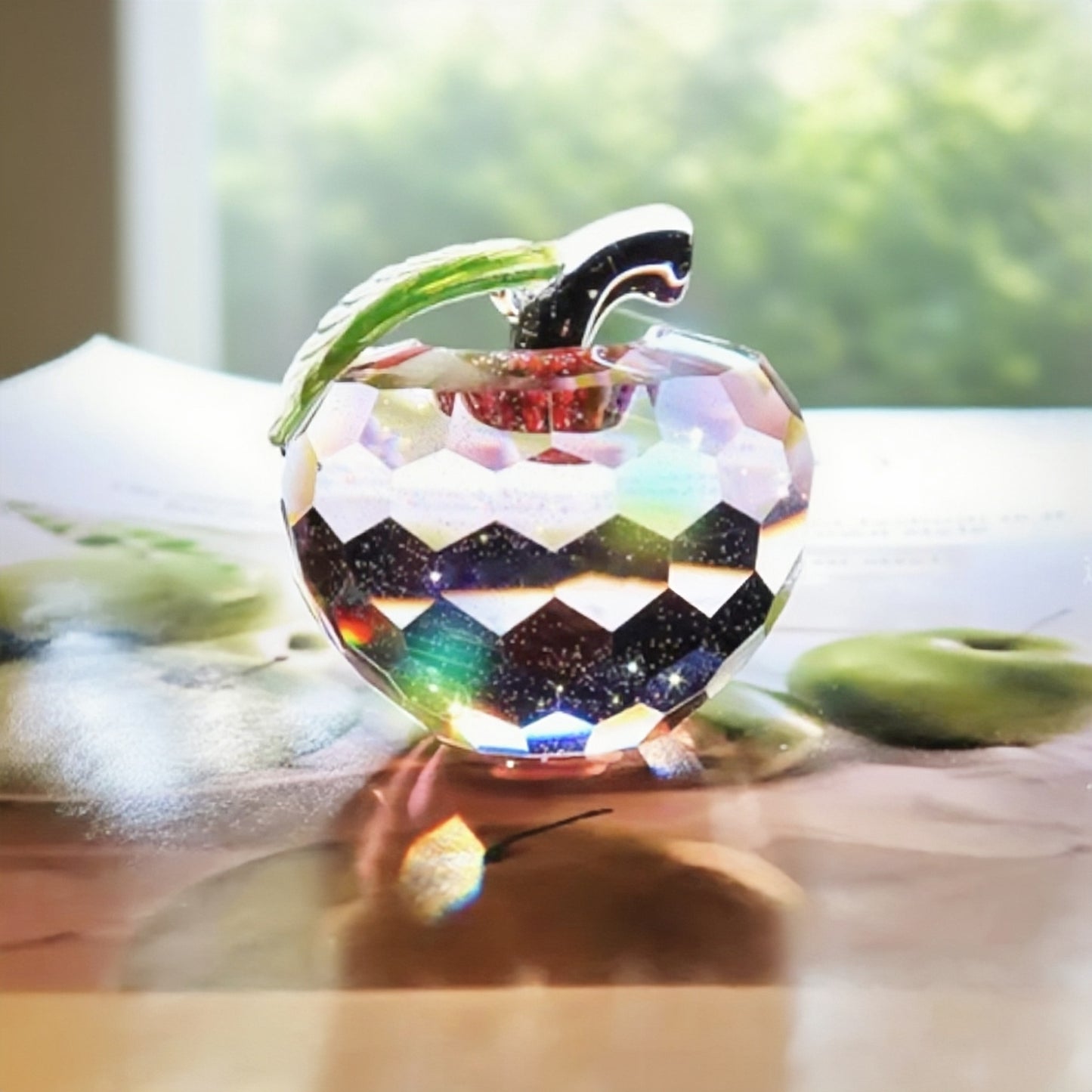 Handmade Crystal Apple Decoration Resin Mold